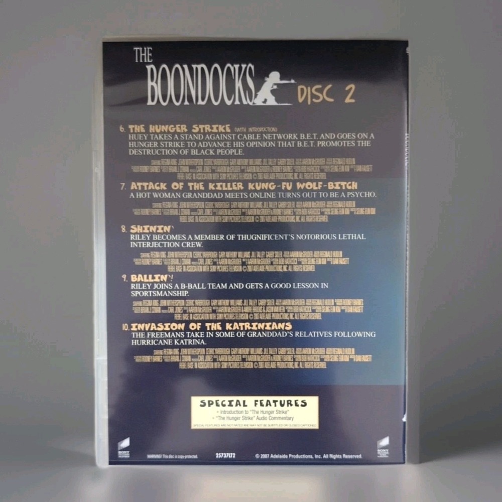The Boondocks Season Two 2 Complete Second DVD 2008 3-Disc Set Out Of Print - Picture 9 of 13